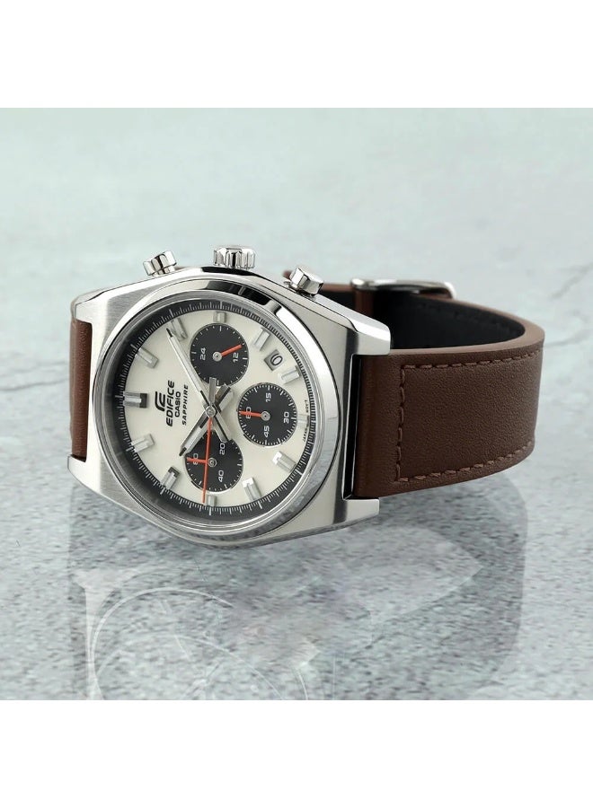 Casio Edifice EFB-730L-7AVUDF Analog Cream Dial Mens watch EFB-730L-7AVUDF - Image 2